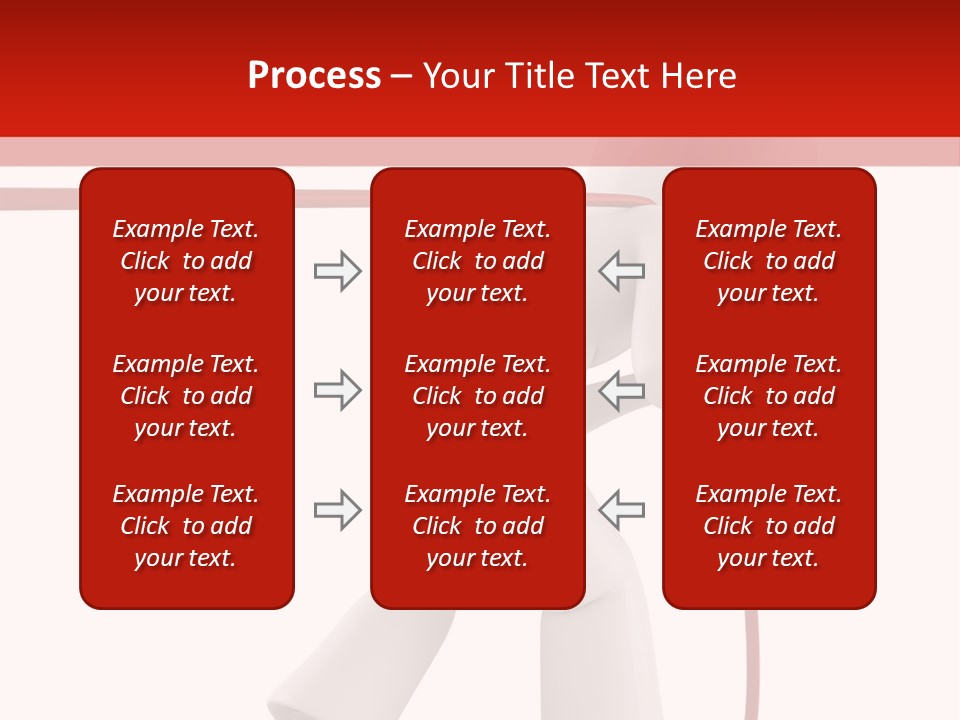 Caucasian Men Worker PowerPoint Template