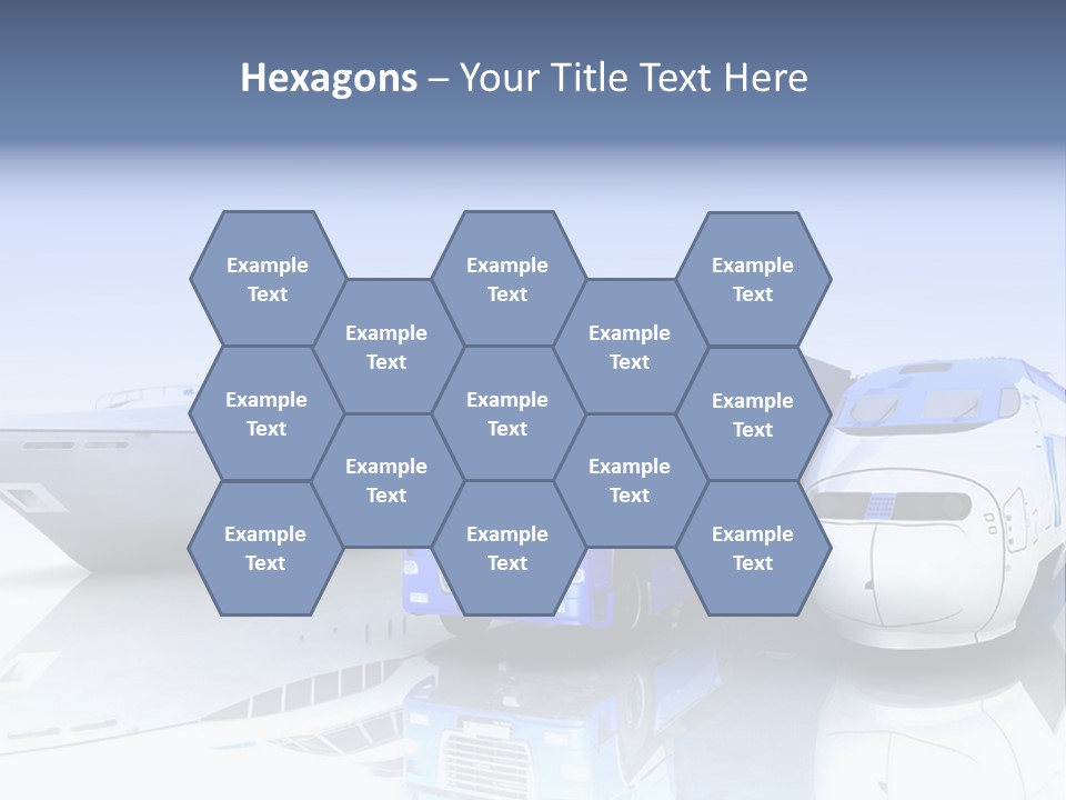 Button Car Idea PowerPoint Template