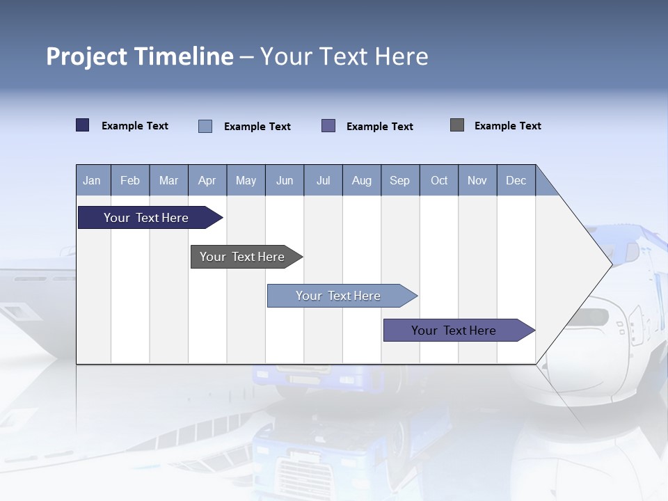 Button Car Idea PowerPoint Template