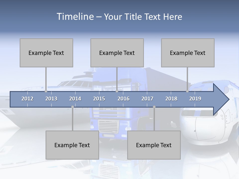Button Car Idea PowerPoint Template