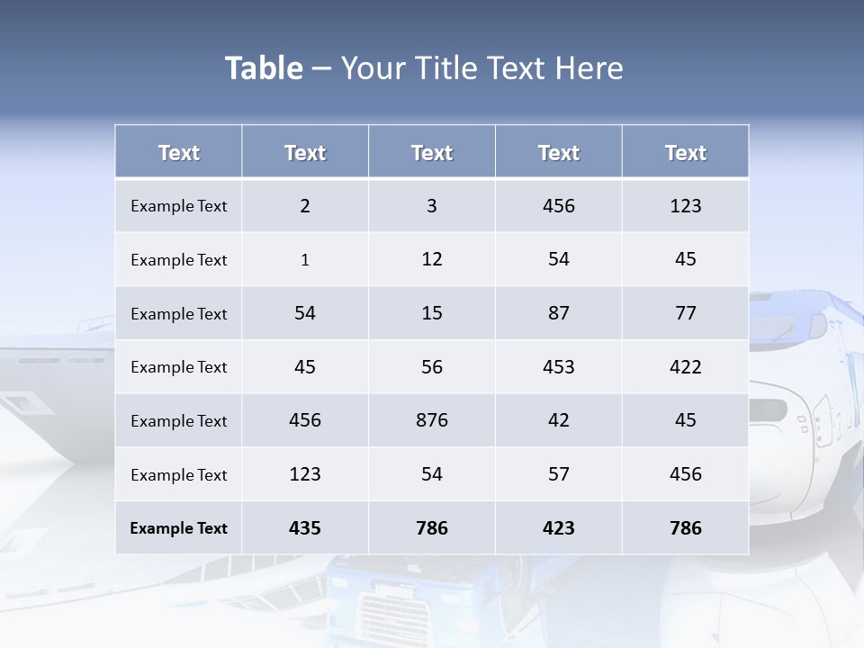 Button Car Idea PowerPoint Template