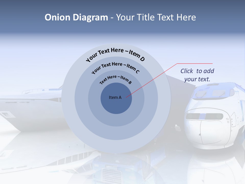 Button Car Idea PowerPoint Template