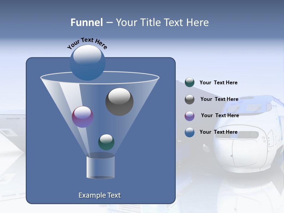 Button Car Idea PowerPoint Template