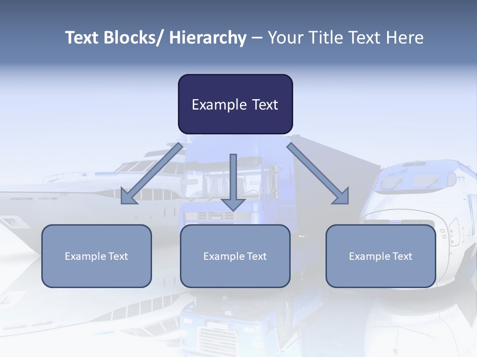 Button Car Idea PowerPoint Template