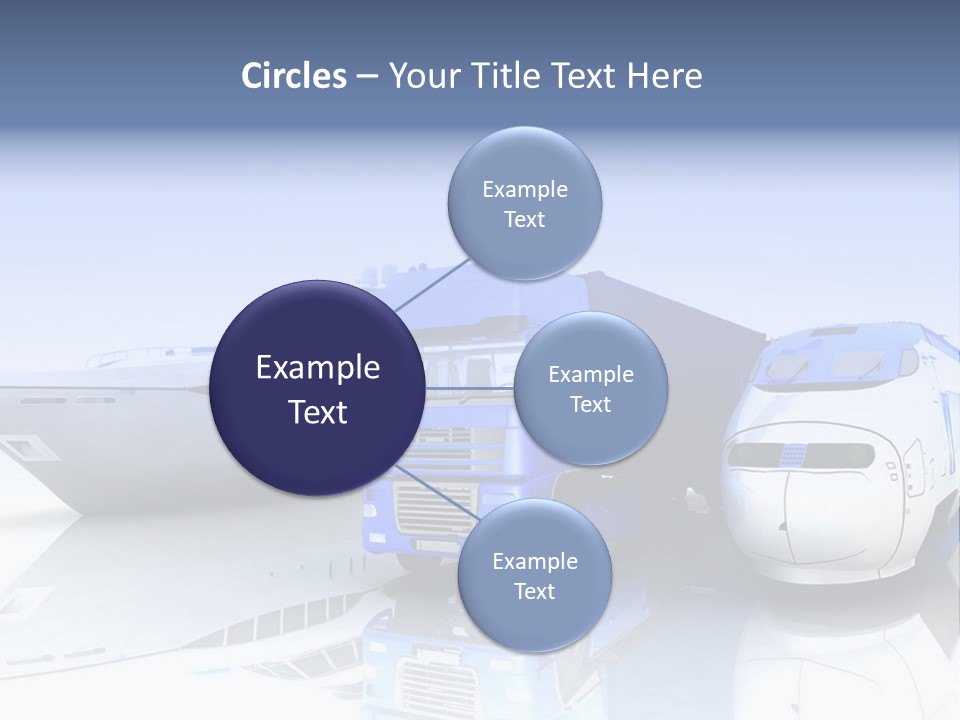 Button Car Idea PowerPoint Template