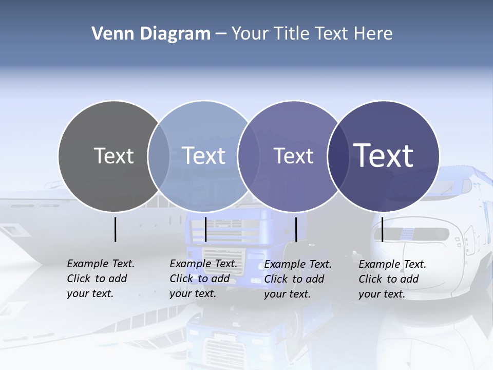 Button Car Idea PowerPoint Template