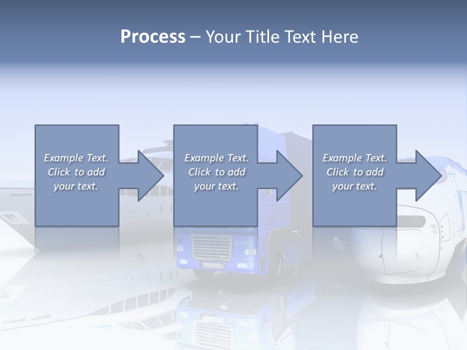 Button Car Idea PowerPoint Template