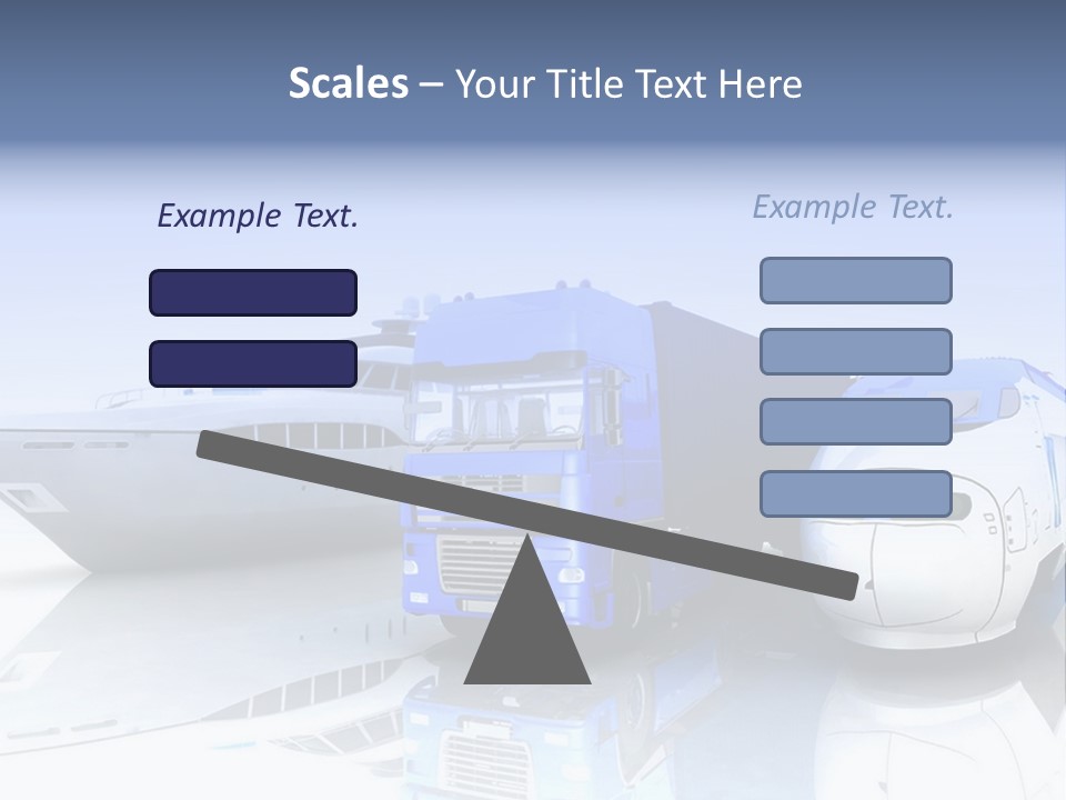 Button Car Idea PowerPoint Template