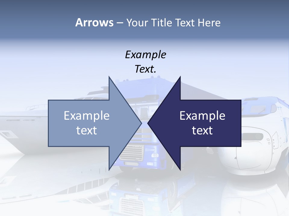 Button Car Idea PowerPoint Template