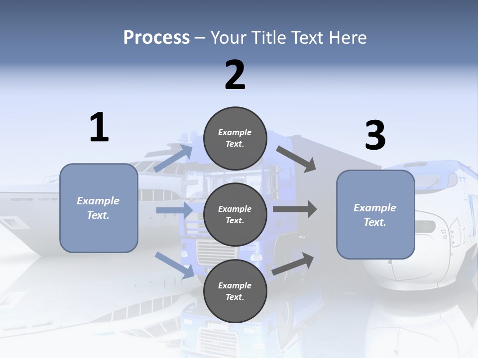 Button Car Idea PowerPoint Template
