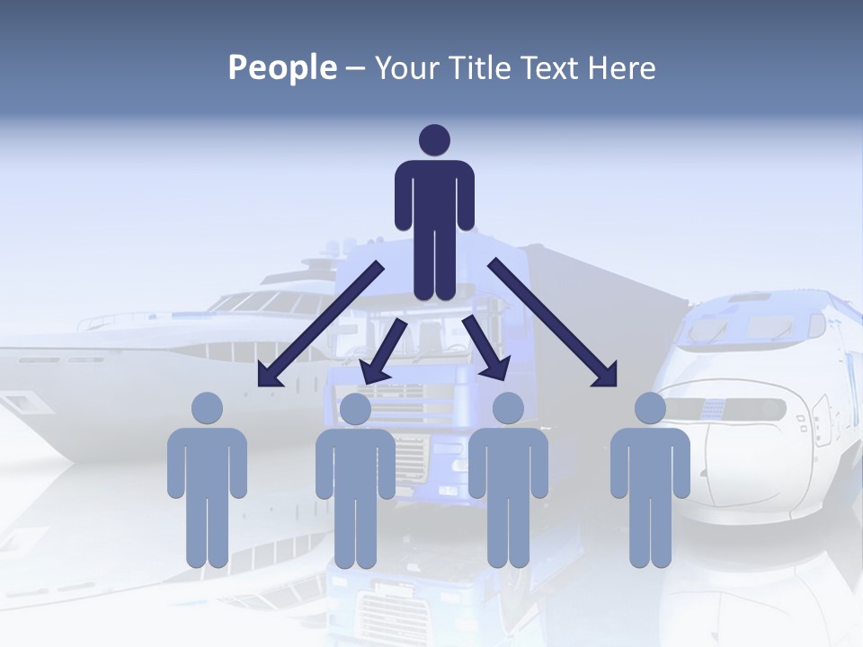 Button Car Idea PowerPoint Template