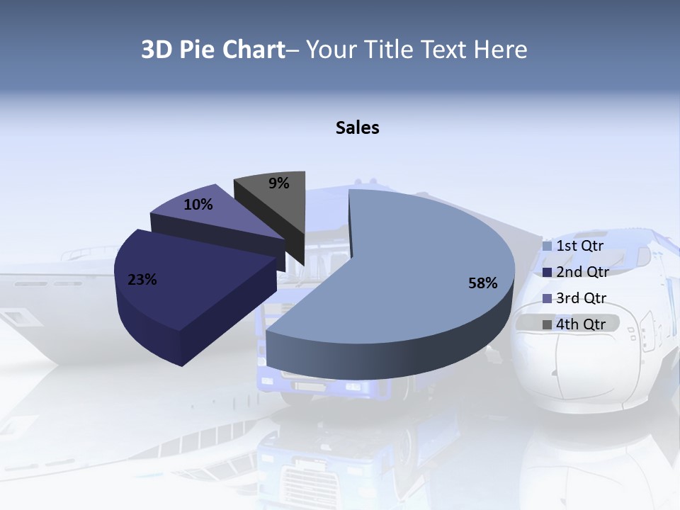 Button Car Idea PowerPoint Template