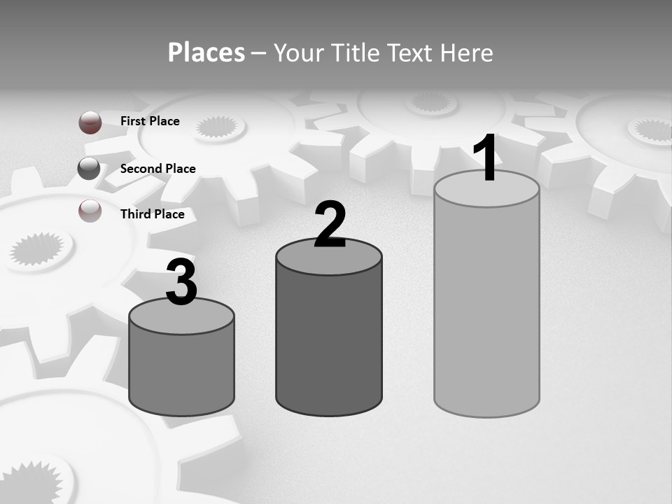 Equipment Geometric Development PowerPoint Template