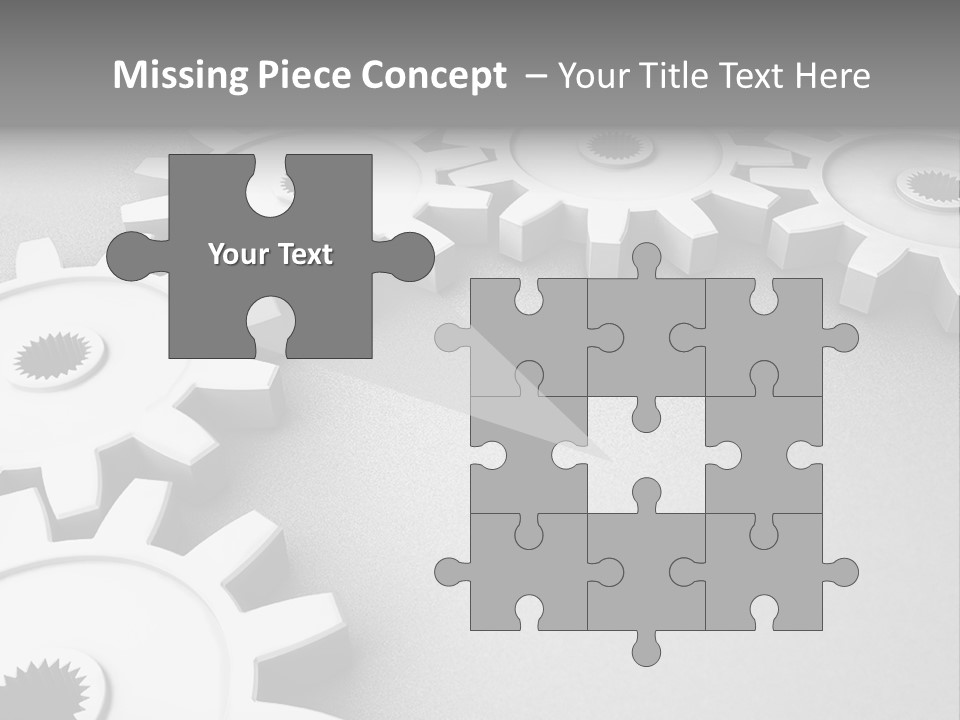 Equipment Geometric Development PowerPoint Template