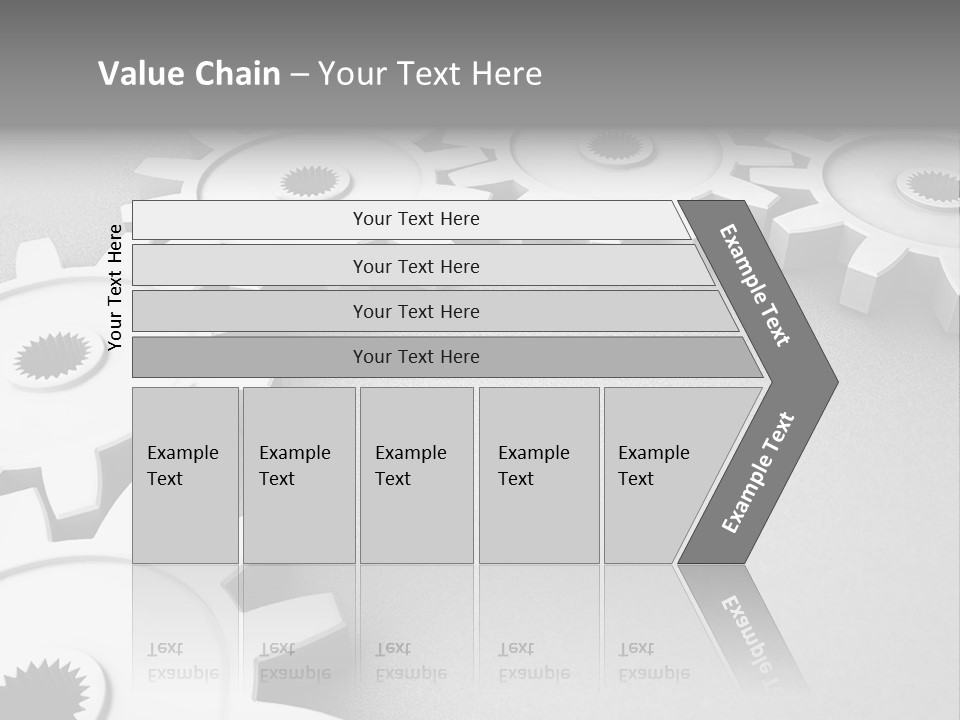 Equipment Geometric Development PowerPoint Template
