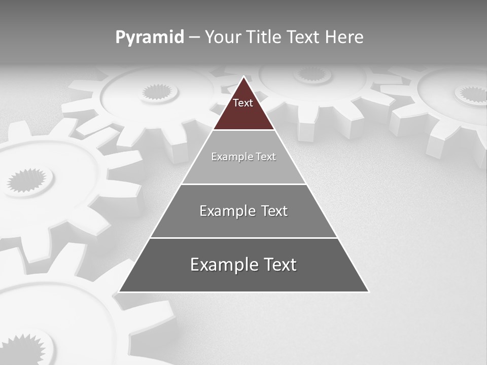 Equipment Geometric Development PowerPoint Template