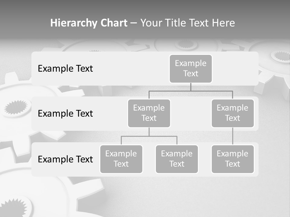 Equipment Geometric Development PowerPoint Template