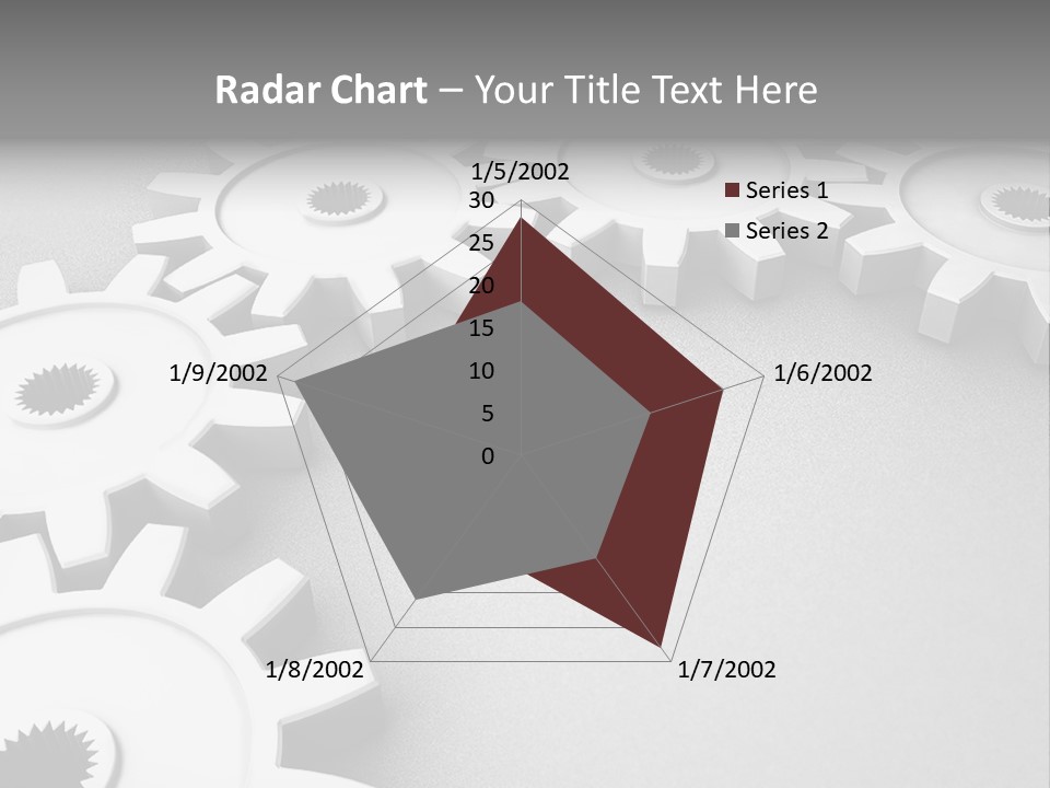 Equipment Geometric Development PowerPoint Template