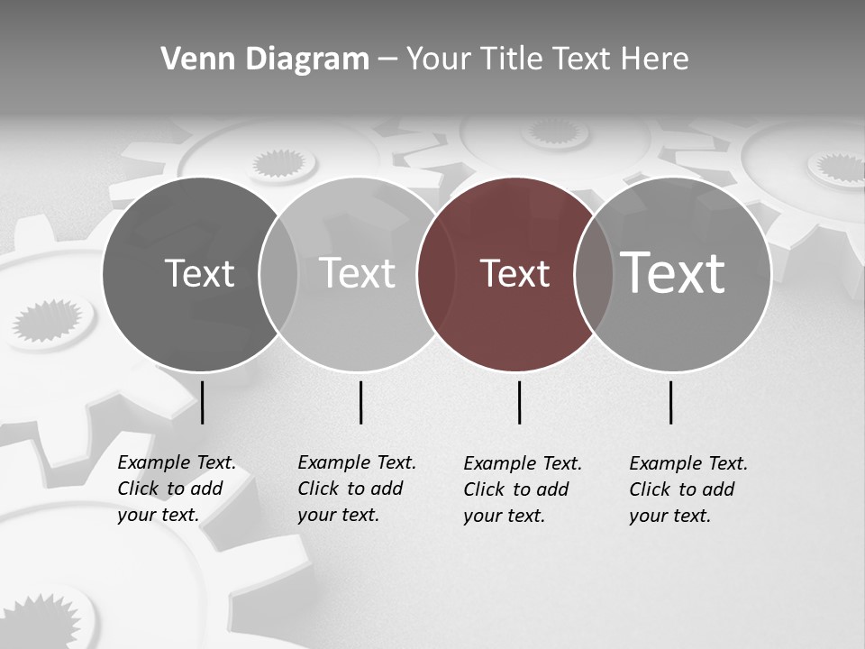 Equipment Geometric Development PowerPoint Template