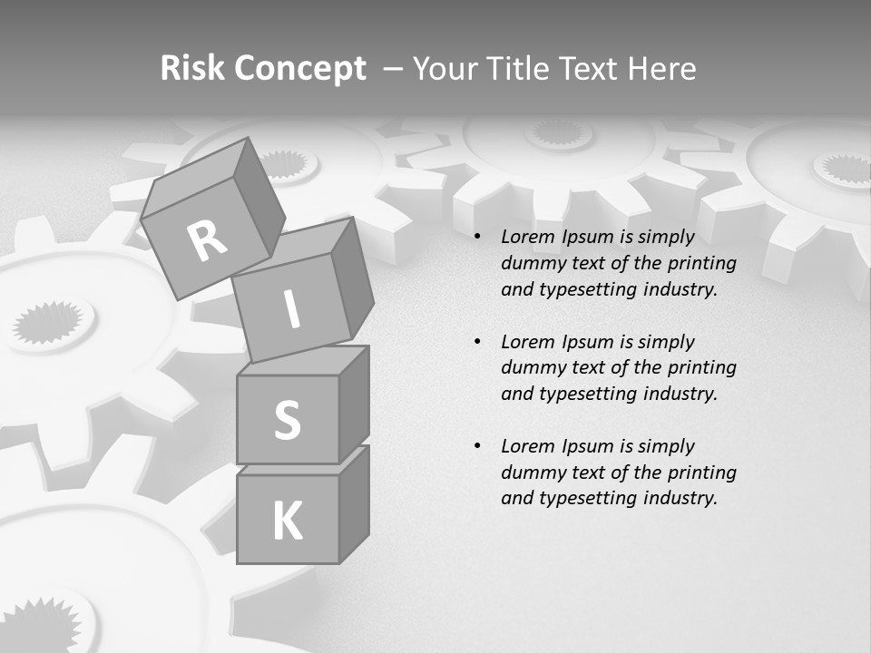 Equipment Geometric Development PowerPoint Template