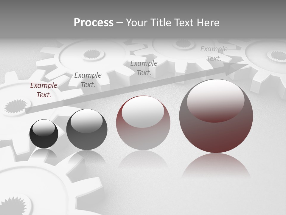 Equipment Geometric Development PowerPoint Template
