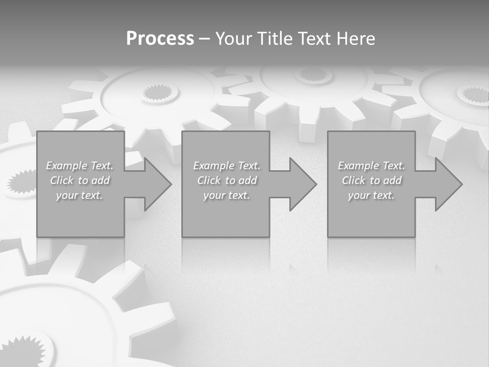 Equipment Geometric Development PowerPoint Template