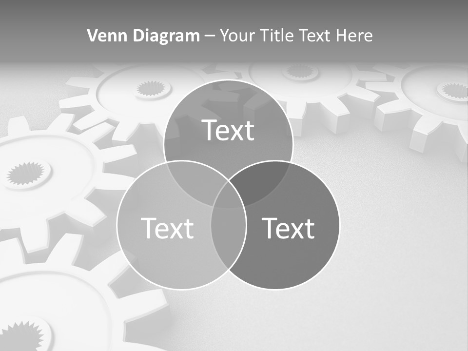 Equipment Geometric Development PowerPoint Template
