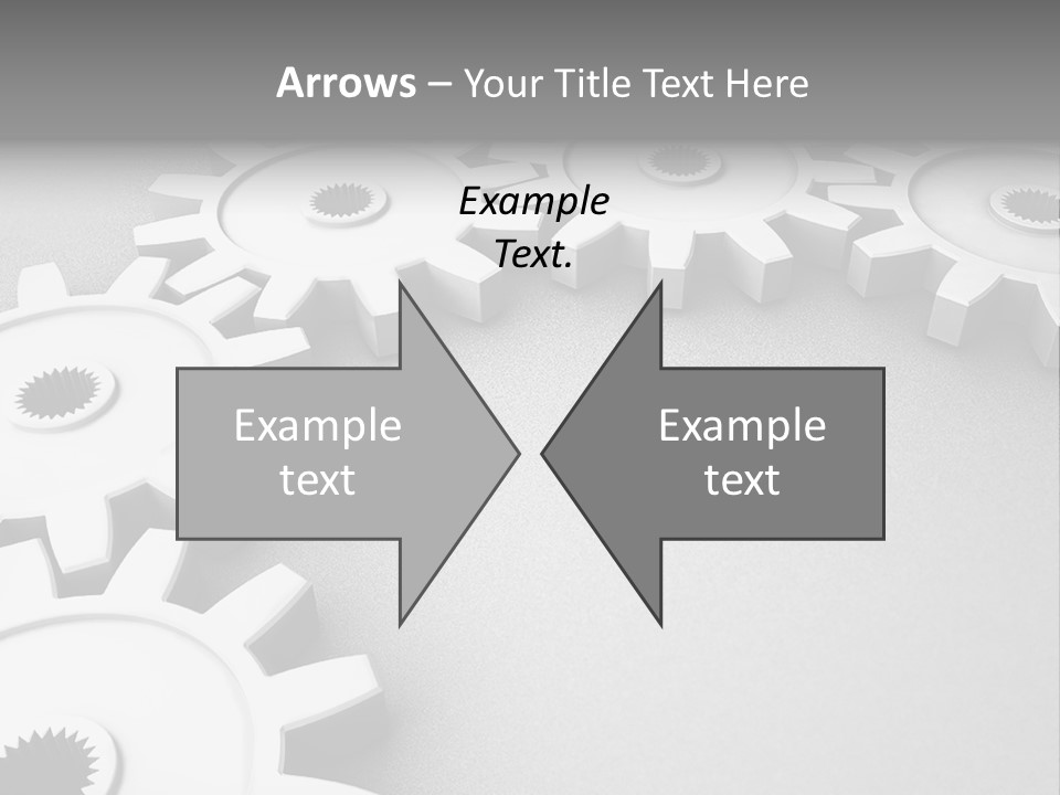 Equipment Geometric Development PowerPoint Template