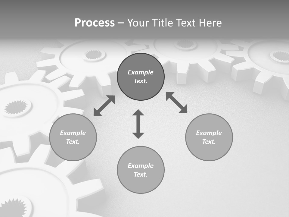 Equipment Geometric Development PowerPoint Template