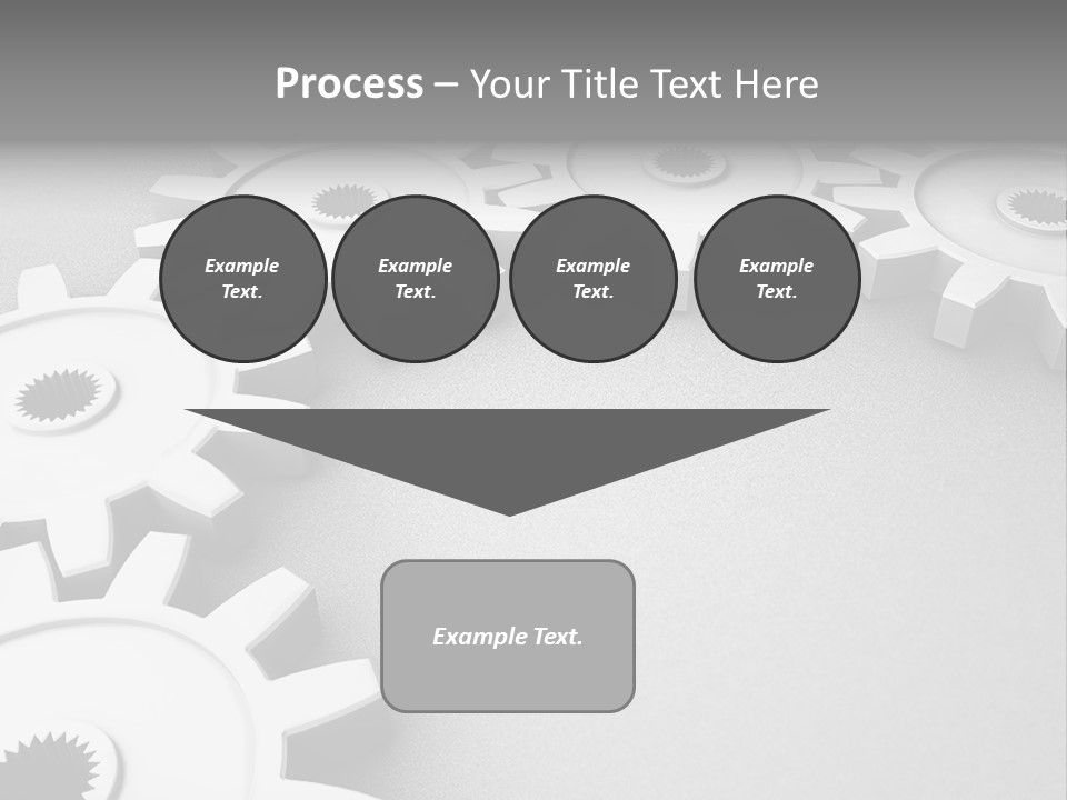Equipment Geometric Development PowerPoint Template