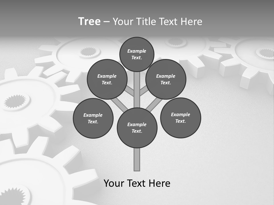 Equipment Geometric Development PowerPoint Template
