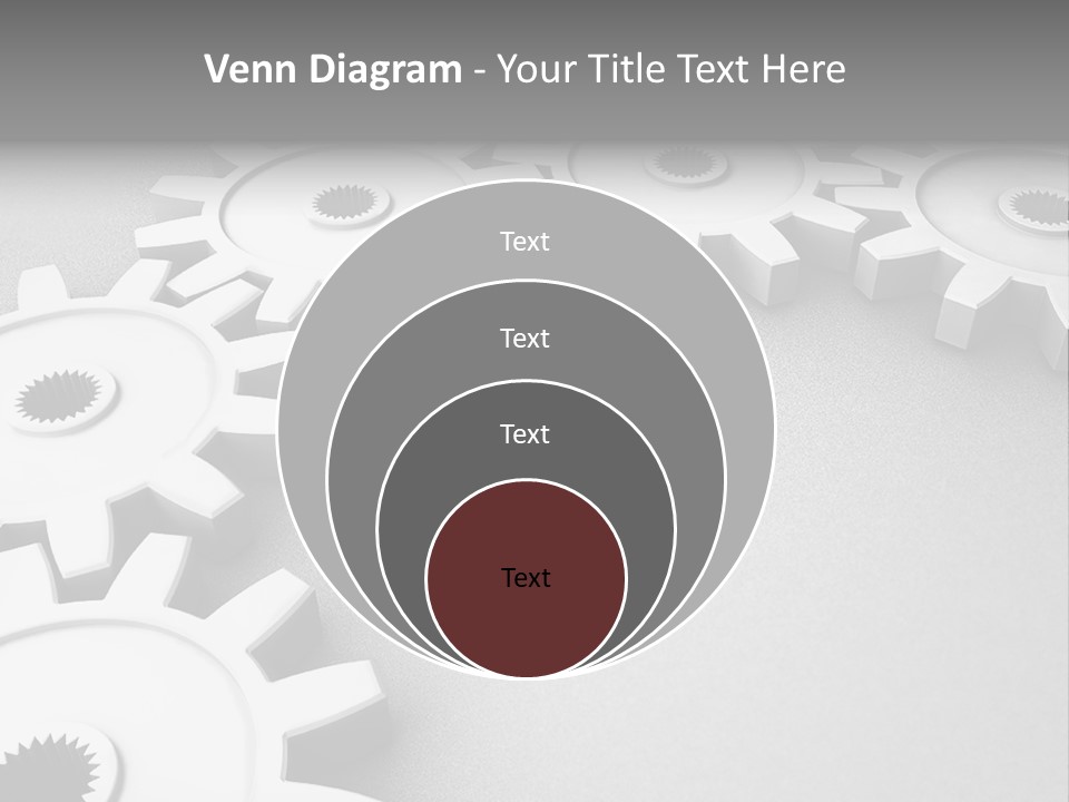 Equipment Geometric Development PowerPoint Template