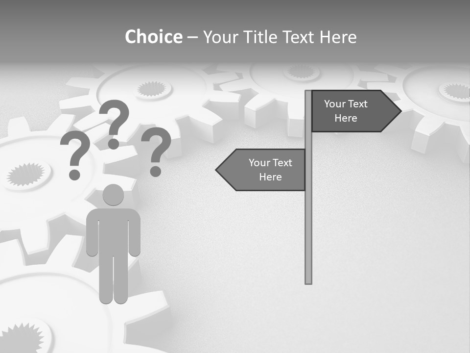 Equipment Geometric Development PowerPoint Template