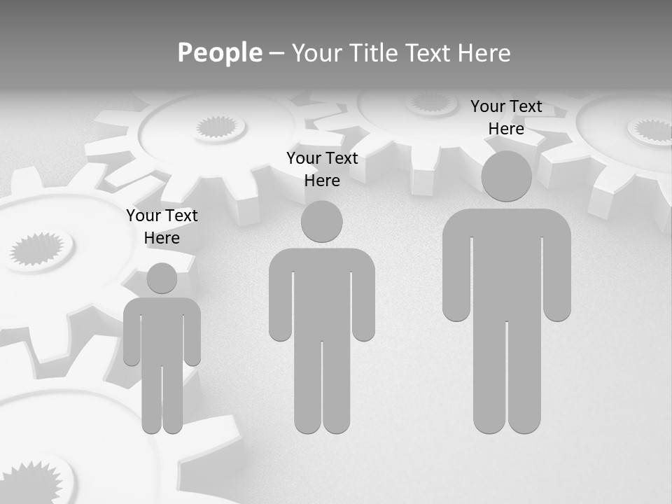 Equipment Geometric Development PowerPoint Template