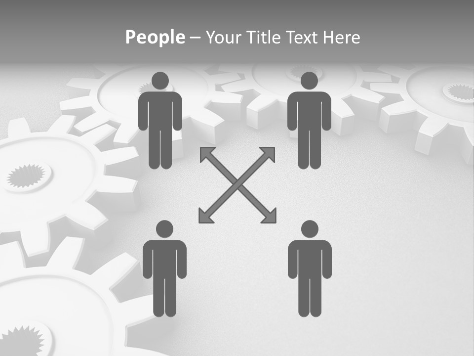 Equipment Geometric Development PowerPoint Template