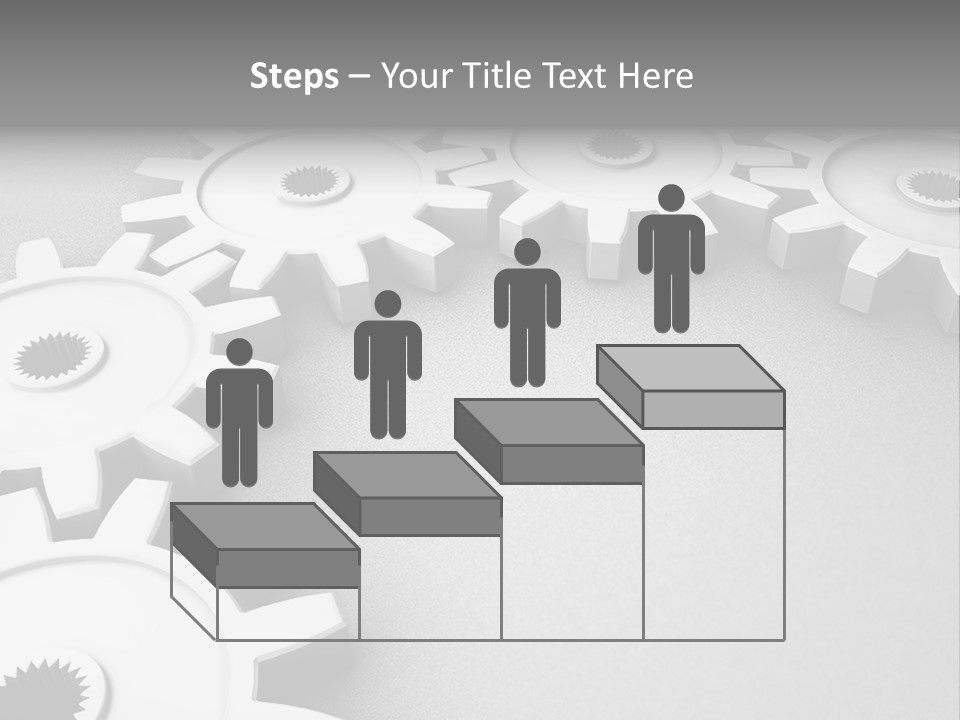 Equipment Geometric Development PowerPoint Template