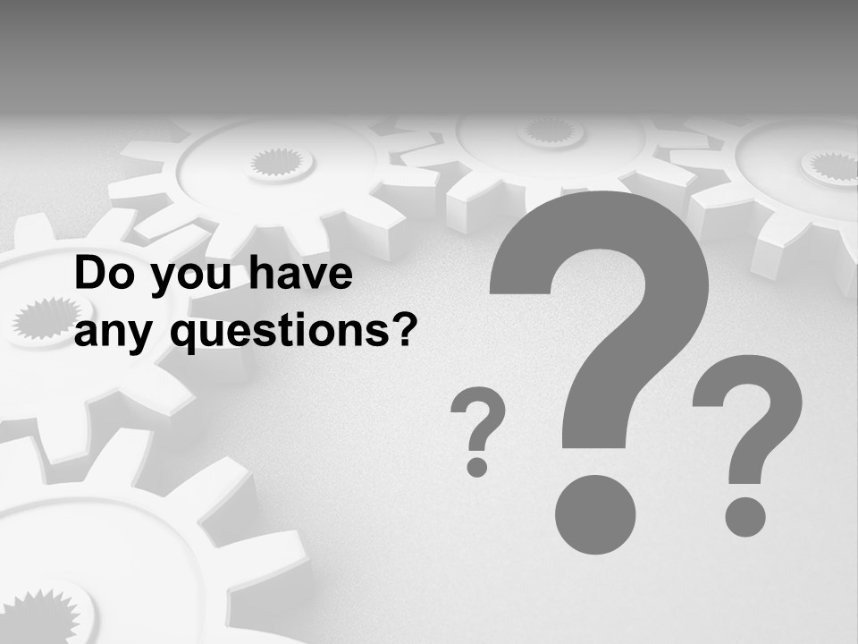 Equipment Geometric Development PowerPoint Template