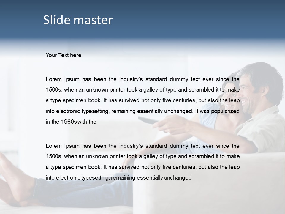 Teamwork Writing Company PowerPoint Template