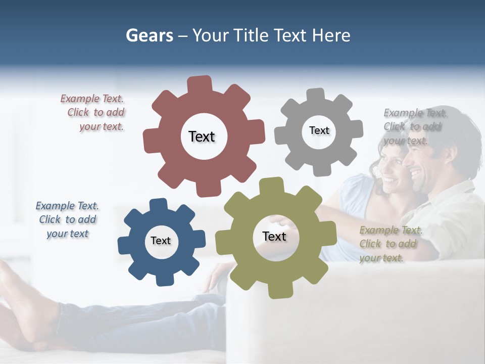 Teamwork Writing Company PowerPoint Template