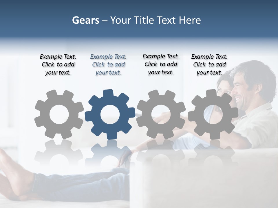 Teamwork Writing Company PowerPoint Template