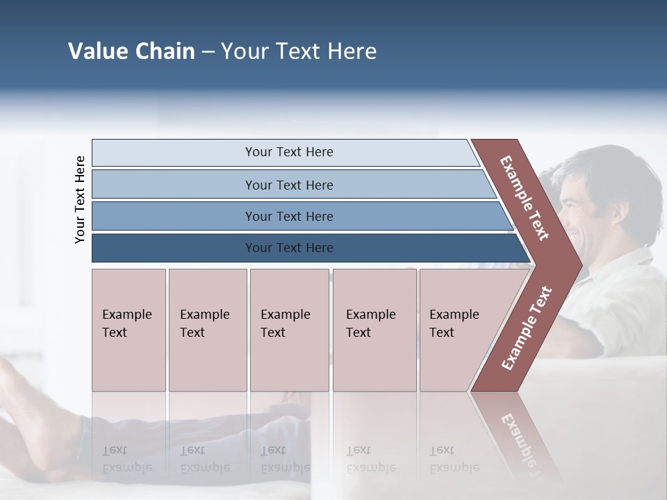 Teamwork Writing Company PowerPoint Template