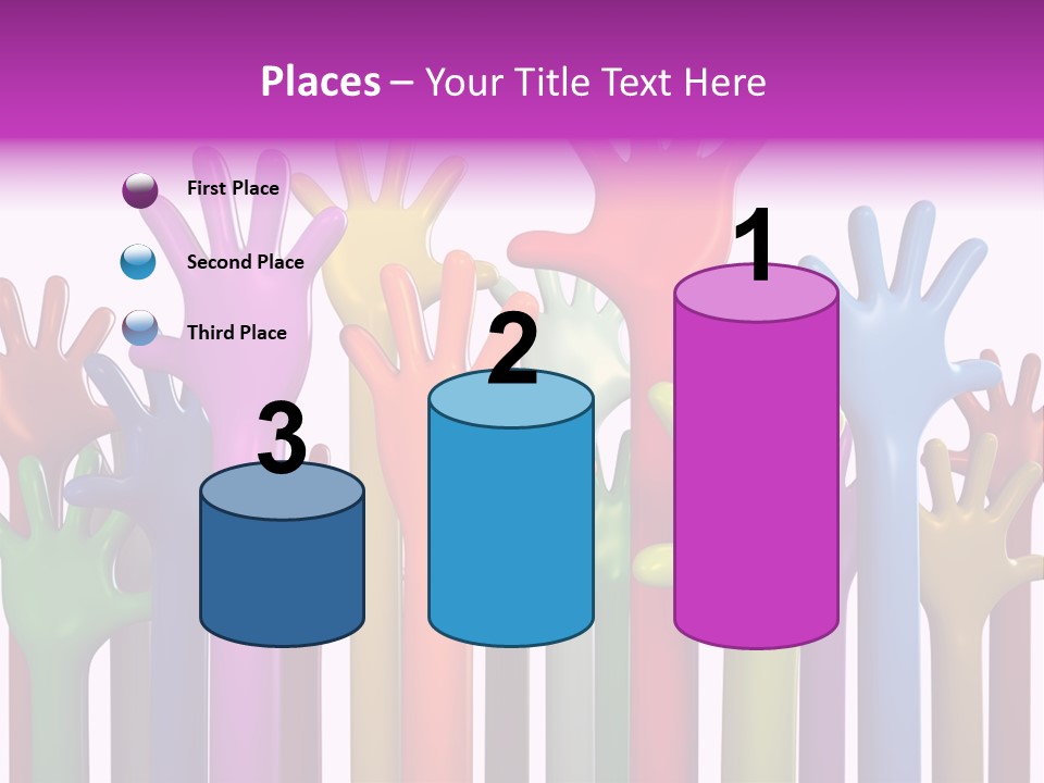 Volunteers Unity Colourful PowerPoint Template