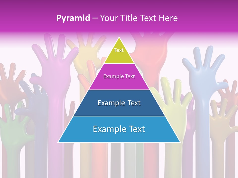 Volunteers Unity Colourful PowerPoint Template