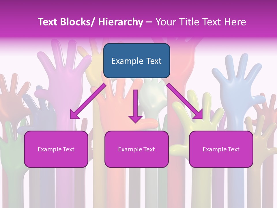 Volunteers Unity Colourful PowerPoint Template
