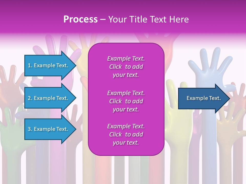 Volunteers Unity Colourful PowerPoint Template