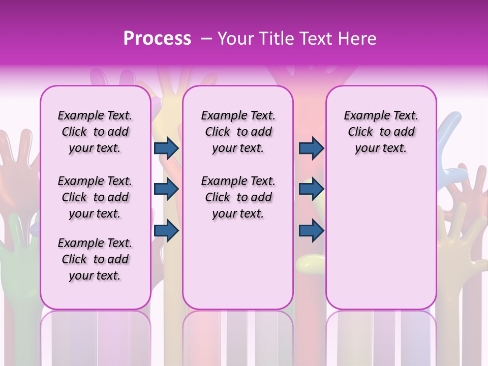 Volunteers Unity Colourful PowerPoint Template
