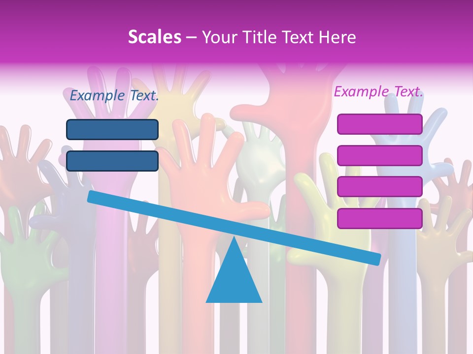 Volunteers Unity Colourful PowerPoint Template