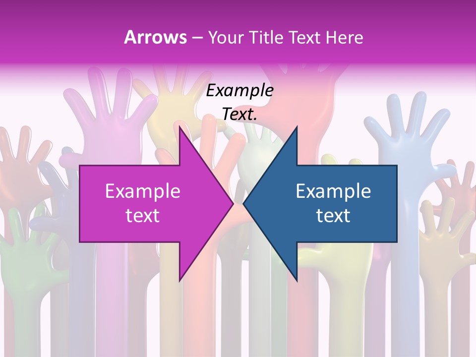 Volunteers Unity Colourful PowerPoint Template