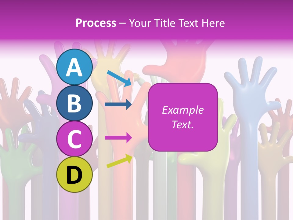 Volunteers Unity Colourful PowerPoint Template