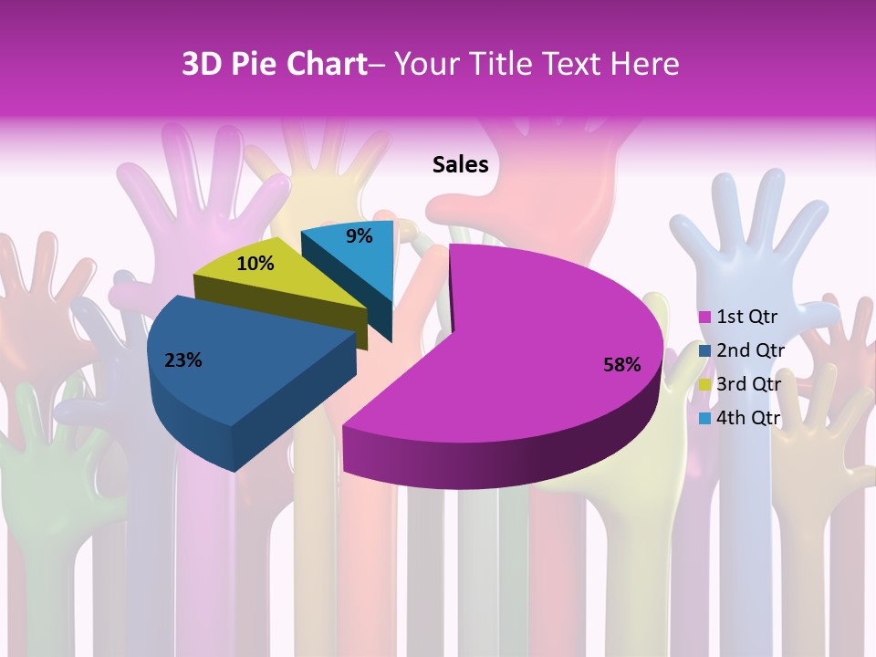 Volunteers Unity Colourful PowerPoint Template